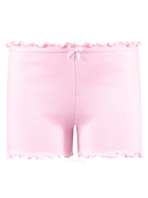 Pink Shorty ajour cloth-flower - Underwear and nightwear for Children - Hanssop